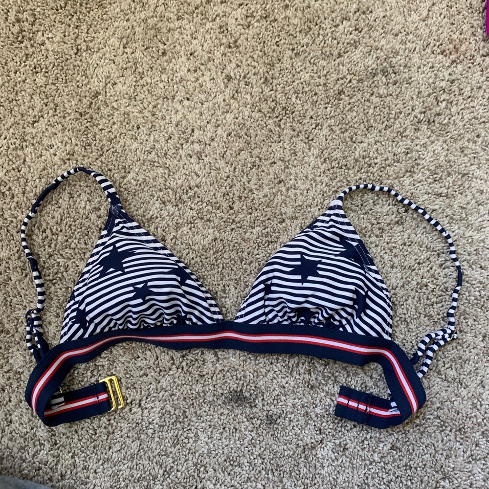 American Flag Bikini Top